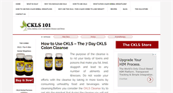 Desktop Screenshot of ckls101.com
